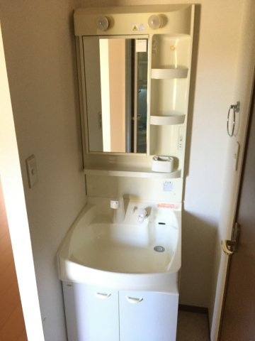 広い洗面スペース