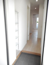 きれいな玄関です