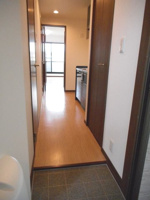 ゆったりとした玄関です