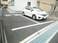 駐車スペースもあります