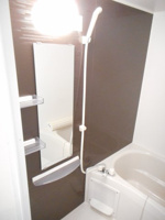 ゆったり過ごせるお風呂です