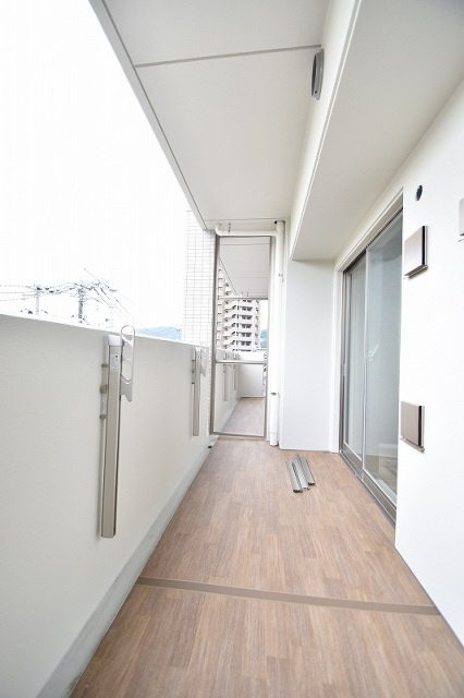 トラストコート中筋のバルコニー