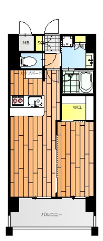 トラストコート中筋の間取り