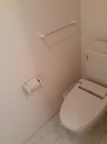 コンパクトで使いやすいトイレです