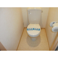 シンプルで使いやすいトイレです