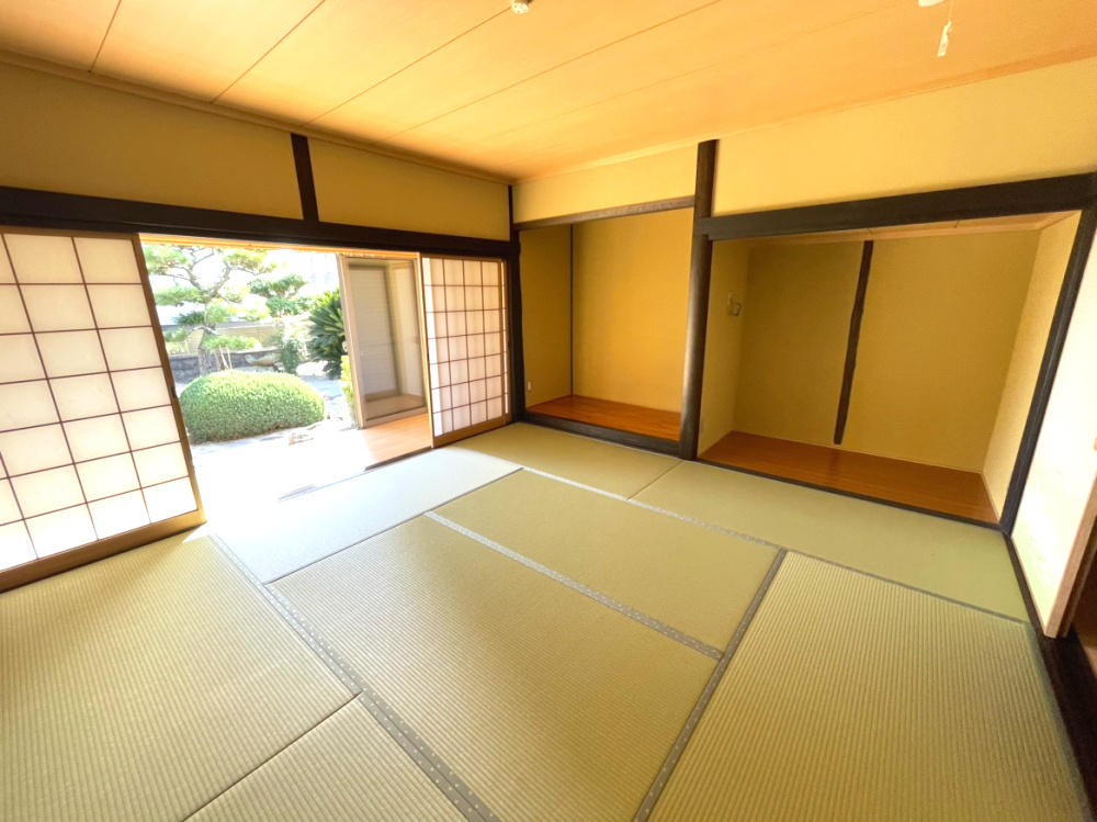 福山市山手町　戸建住宅の和室|来客時には応接としても使用可能です！