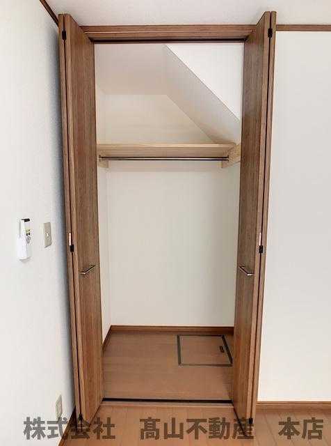 宗像市葉山２丁目のアパートの収納