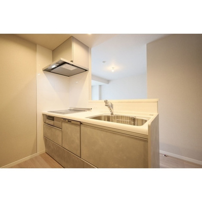 【キッチン】 | ミリアレジデンス中野弥生町 | システムキッチン。