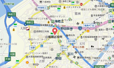 【地図】 | ラシーネ・梅田WEST