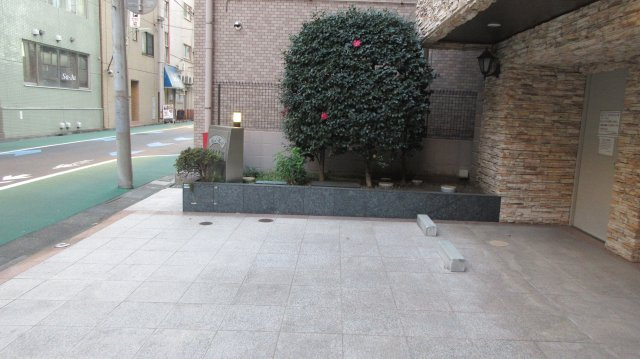 品川区大井１丁目の駐車場のエントランス