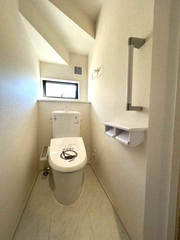 新築戸建　長野市桐原のトイレ