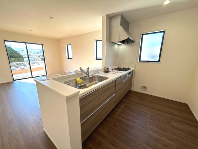 新築戸建　長野市桐原のキッチン