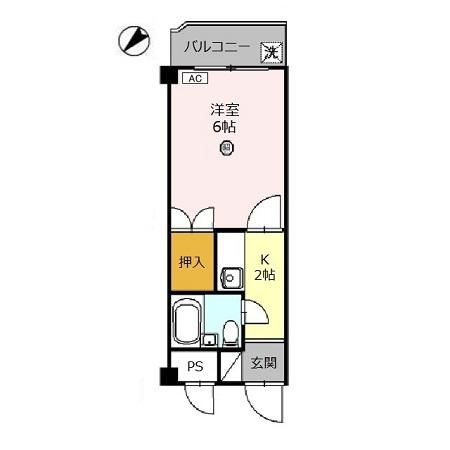 【間取り】 | コーポ朝倉