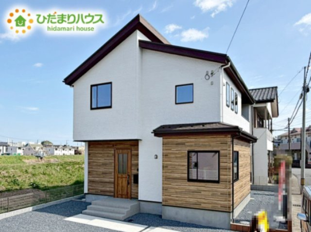 【外観】 | 水戸市柳町1期　新築戸建　 | 南向きで日当たり良好(^^♪