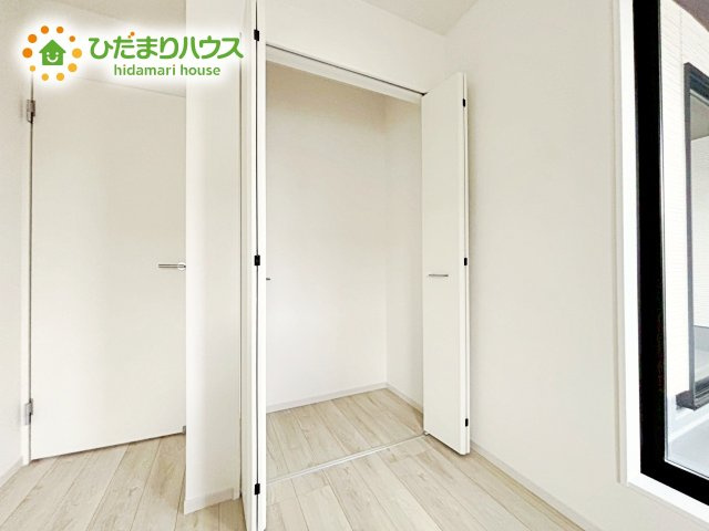 【収納】 | 水戸市柳町1期　新築戸建　 | 居室にゆとりが持てる大収納クローゼット付き♪