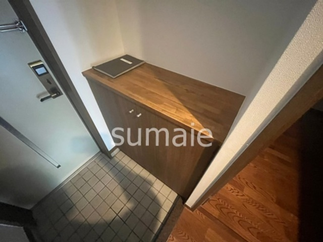 シャルマン・５の玄関|シューズボックス！