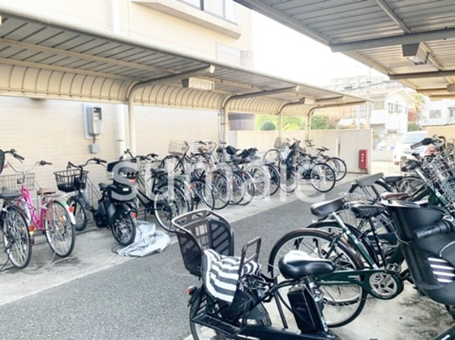 シャルマン・５のその他共用部分|駐輪置き場です！