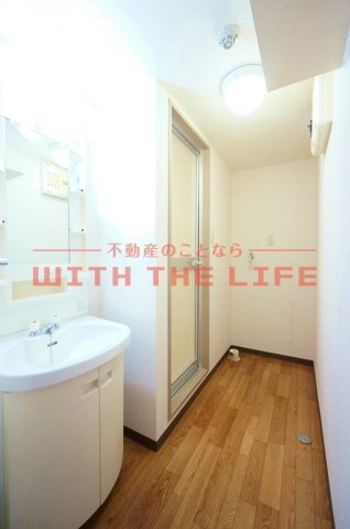 サンフラワー津福【キャッシュバック対象物件】の洗面所|使いやすい洗面所です