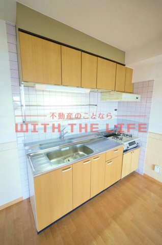 サンフラワー津福【キャッシュバック対象物件】のキッチン|きれいなキッチンです