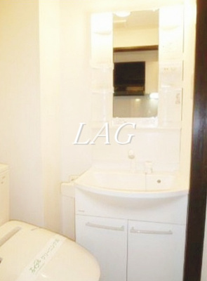 【洗面所】 | アクア入船 | 洗面台です。