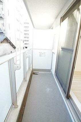 ホヌオハマのバルコニー