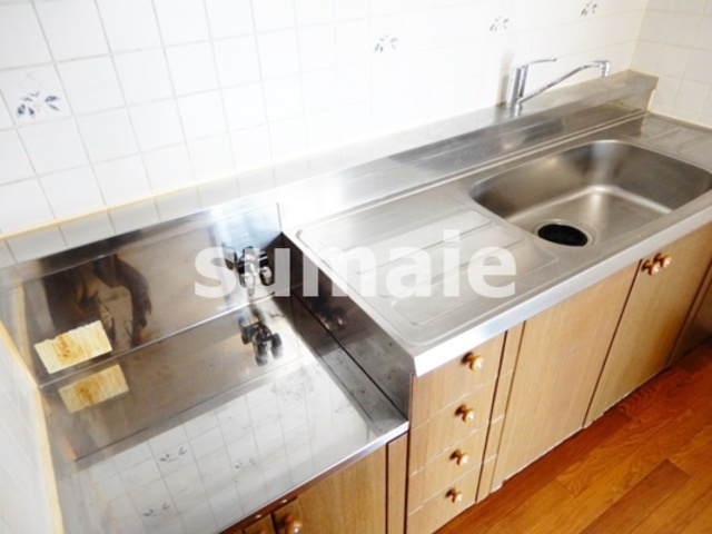 シャルマン・５のキッチン|ガスコンロ設置可能です！