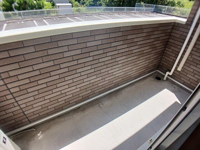 アクティフ　ジェルメⅢのバルコニー