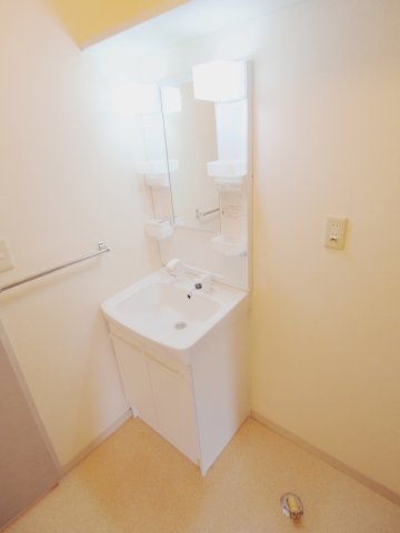 ディアス飛鳥B棟の独立洗面台