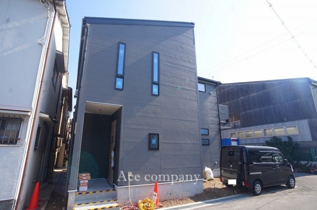 【外観】 | 平野区加美東1丁目 | 【現地上棟済み！2025年1月11日現在☆】敷地広々約30.43坪付き☆