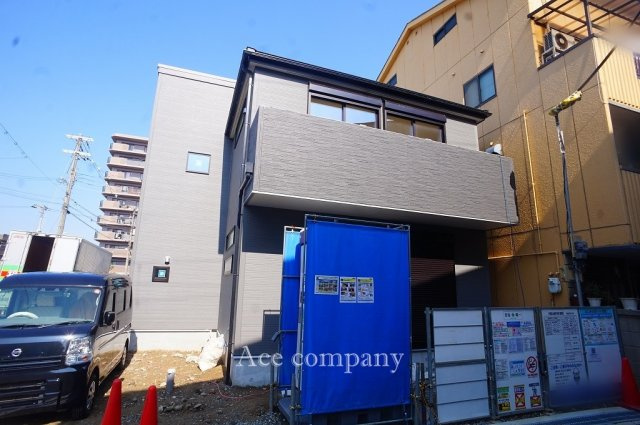 【前面道路含む現地写真】 | 平野区加美東1丁目 | 【前面道路：西側幅員6ｍ×南側幅員4ｍ☆】