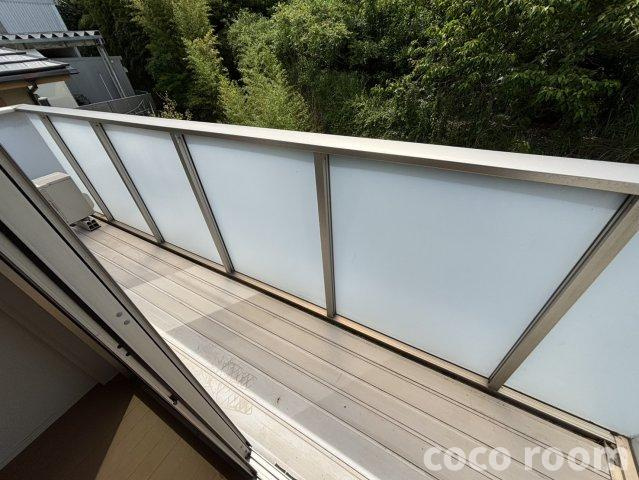 カーサ白井のバルコニー
