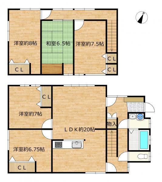 八戸市石堂１丁目の間取り