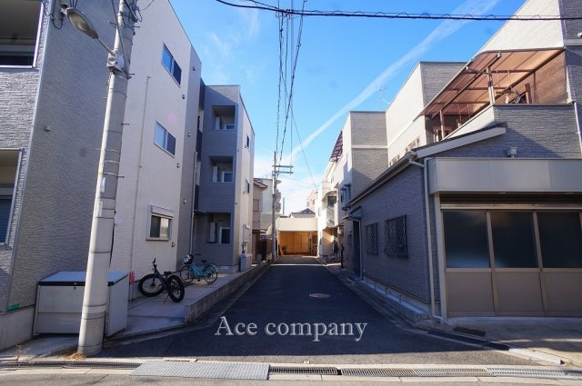 【前面道路含む現地写真】 | 平野区平野北2丁目 | 【前面道路：幅員約4ｍ】前道は通り抜けができず、交通量少なめです♪