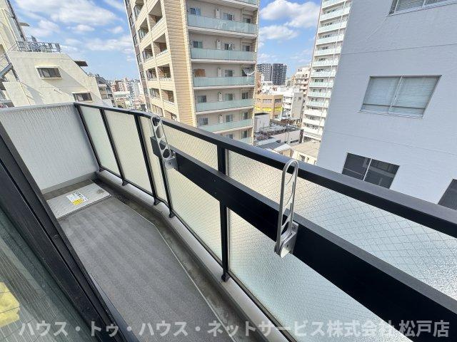 S-RESIDENCE松戸のバルコニー