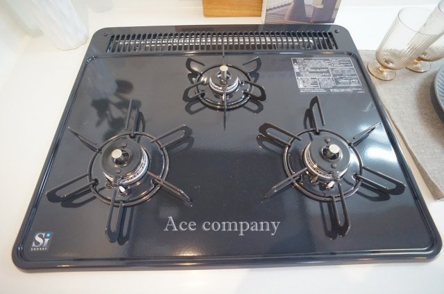 【キッチン】 | グランドメゾン山坂町 | 【3口ガスコンロ☆】