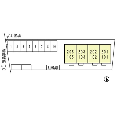 【区画図】 | メゾンドゥソレイユ