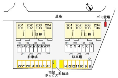 【駐車場】 | グランリーザⅡ