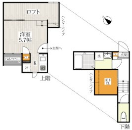 ＣＢ浦和美園エルジュの間取り