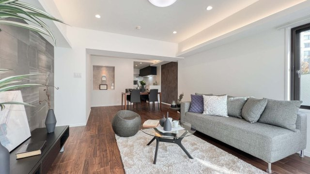 【居間・リビング】 | パレ駒場 | リビングです