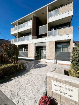 【外観】 | ジェルメ 壱番館 | 落ち着いた雰囲気の外観です