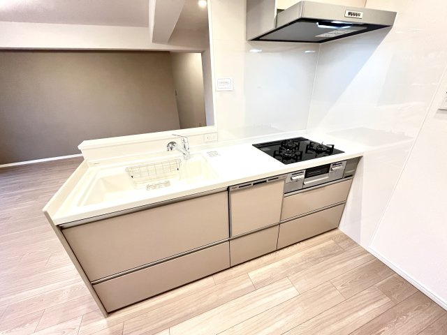 南港はなのまち住宅35号棟のキッチン|きれいなキッチンです