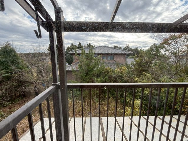 茂原市六ツ野　中古戸建のバルコニー