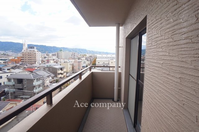 【バルコニー】 | ファミールハイツ八尾A棟 | 北東側のバルコニーです☆