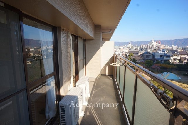 【バルコニー】 | ファミールハイツ八尾B棟 | 南東向きのバルコニーです☆
