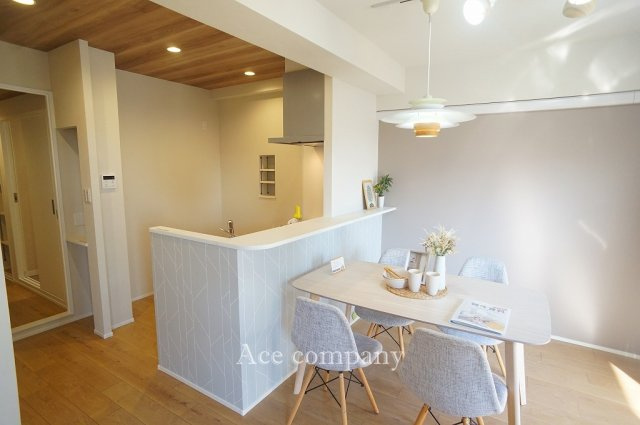 【キッチン】 | ファミールハイツ八尾B棟 | 対面式のカウンターキッチンです♪