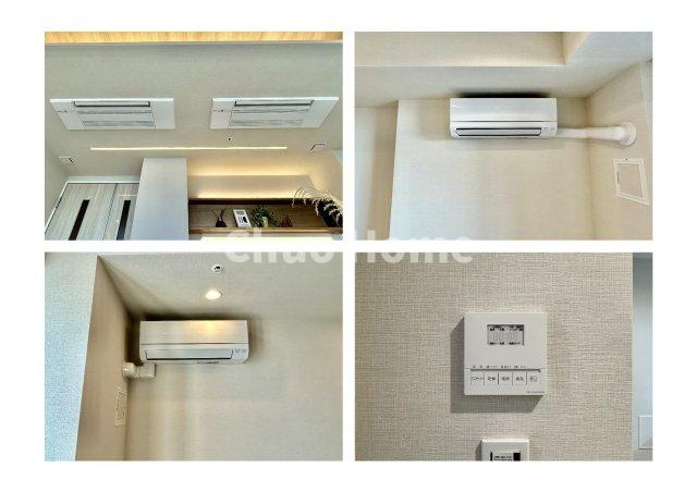 シティタワーズ豊洲ザ・シンボルの冷暖房・空調設備|【浴室乾燥機】暖房・冷風・換気・乾燥が可能です。毎日を快適に過ごせるうれしい機能が揃っています。雨の日の洗濯物も安心です。