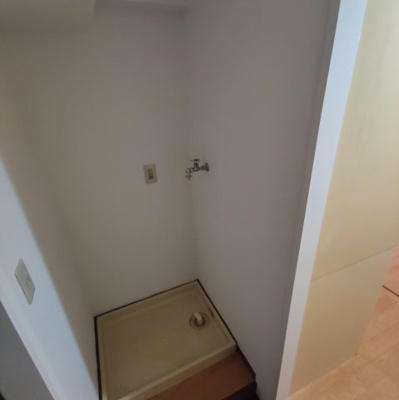 【設備】 | ラブリハイツ伊勢佐木町 | 洗濯機が置けます