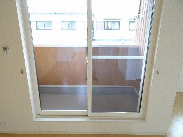 ボヌールＢのバルコニー