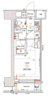 【間取り】 | エル・グランジュテ川崎 | 間取りです。