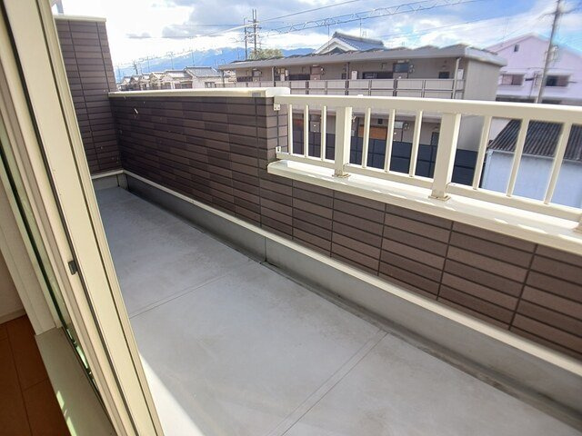 フェリス・サンのバルコニー